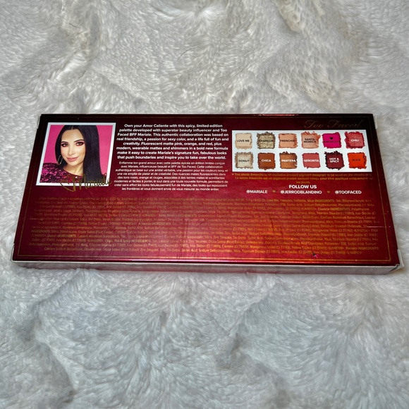 Too Faced x Mariale Amor Caliente Limited Edition Collab Eye Shadow Palette - Picture 4 of 14